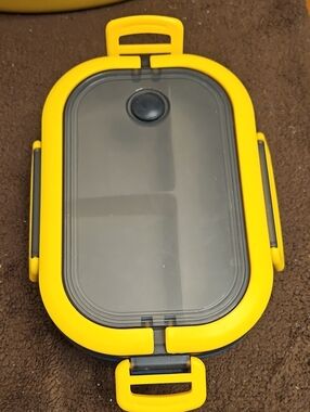 Yellow Leakproof Food Storage Container - Portable Meal Box